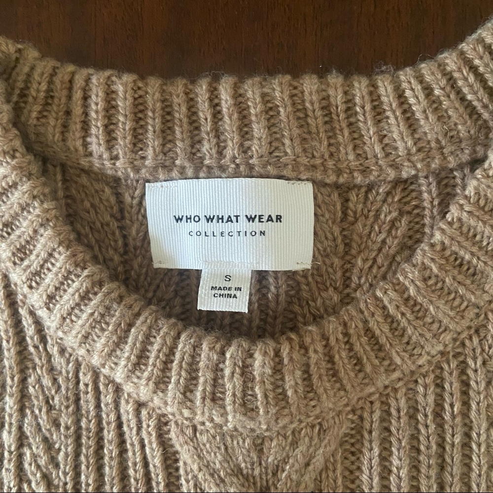 Who What Wear Knox Sweater Vest - Size S - Picture 4 of 5